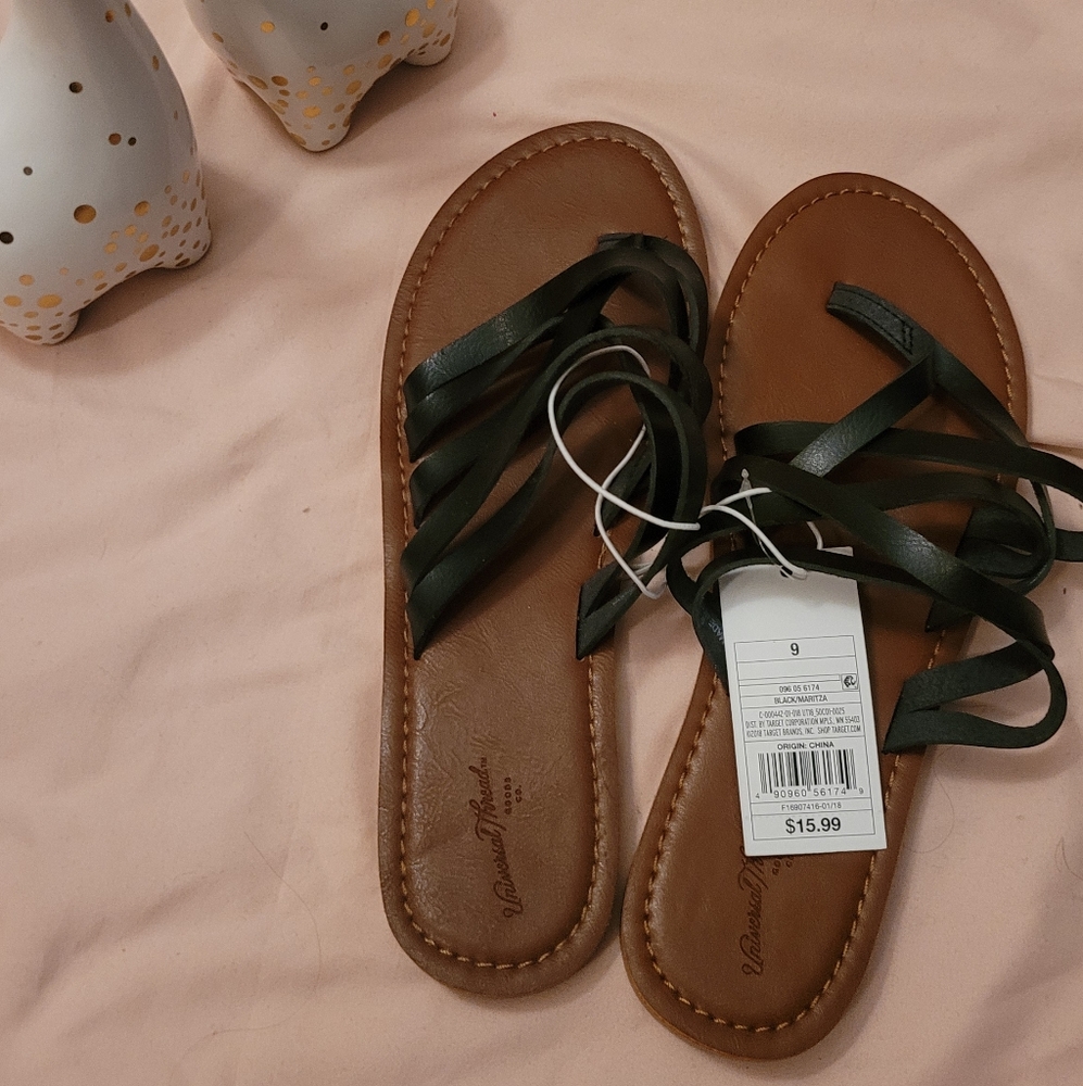 Never worn strappy sandal